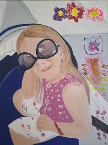 Clearly too cool van Ursula Haider-Seggl, Schilderij te koop op Singulart