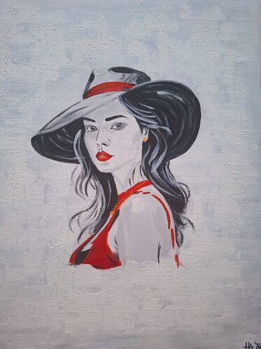 A golden secret par Ursula Haider-Seggl, Peinture en vente sur Singulart