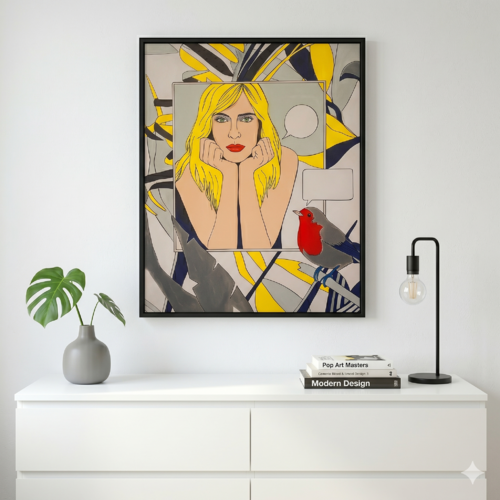 Modern Silence Found par Ursula Haider-Seggl, Peinture en vente sur Singulart