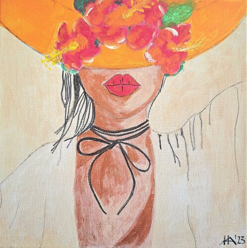 Rent free incognito de Ursula Haider-Seggl, Pintura a la venta en Singulart