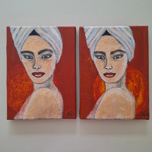 Price Not Listed (2-teilig, Setpreis, je 24x18 cm) by Ursula Haider-Seggl, Painting for Sale on Singulart