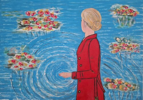 Just One Touch by Ursula Haider-Seggl, Painting for Sale on Singulart