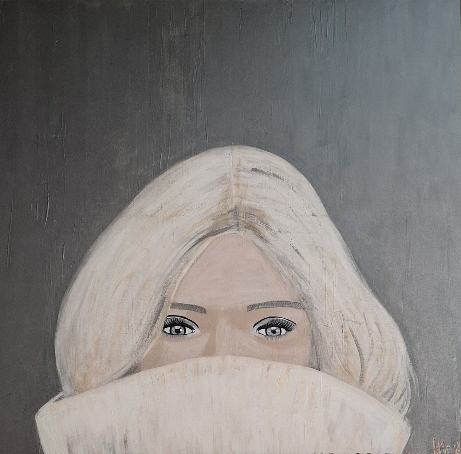 Built That Way Ursula Haider-Seggl Original painting for sale