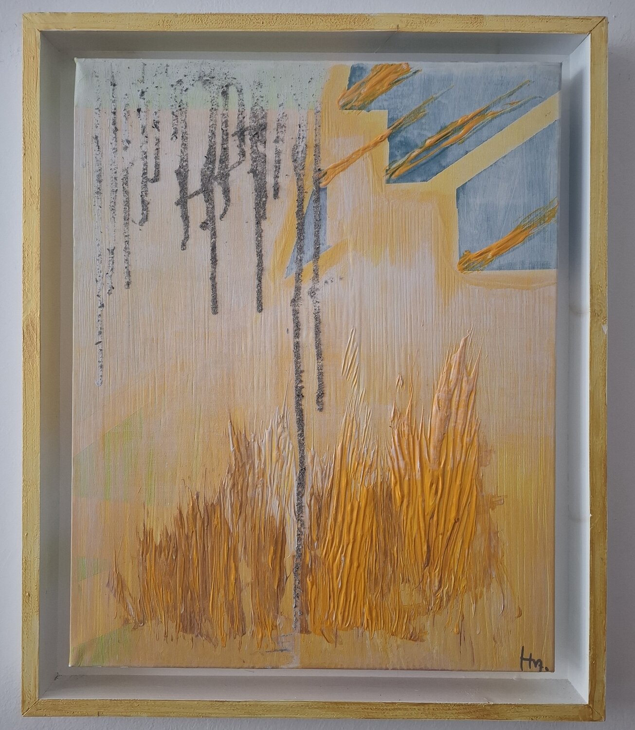 Trace of smoke Ursula Haider-Seggl Originalgemälde zu verkaufen