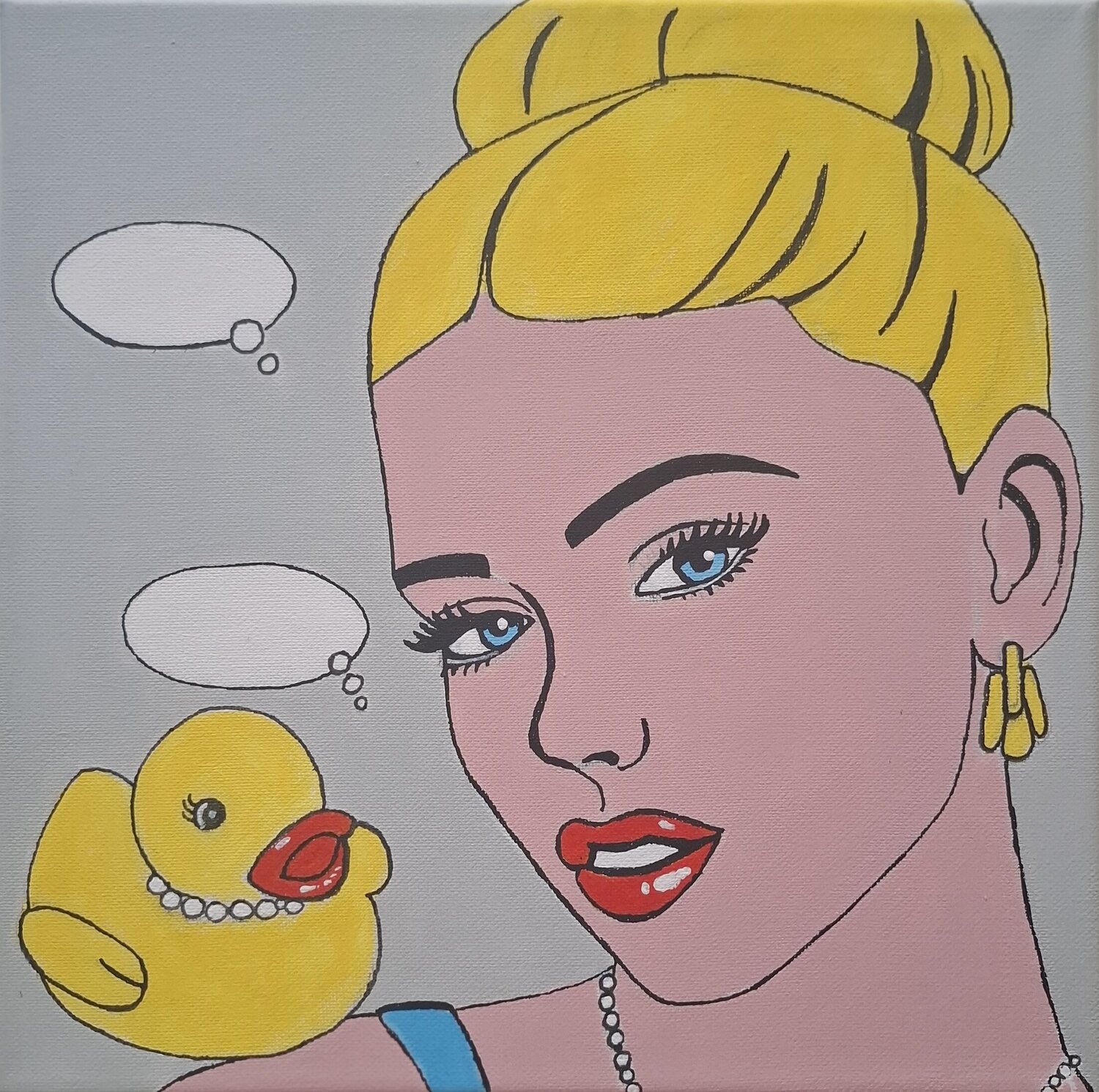 Dialog Costs Extra Ursula Haider-Seggl Origineel schilderij te koop
