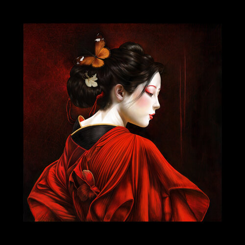 Madame Butterfly by Valeria Corvino, Other Media for Sale on Singulart