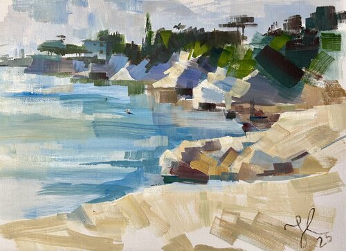 Governor's Beach von Yulia Prykina, Malerei kaufen auf Singulart