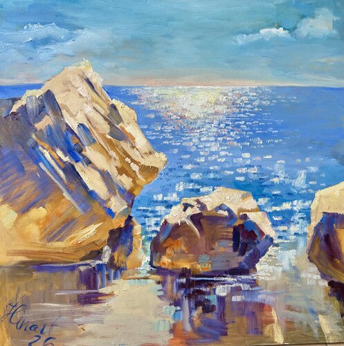 Will Be Quiet Day van Yulia Prykina, Schilderij te koop op Singulart