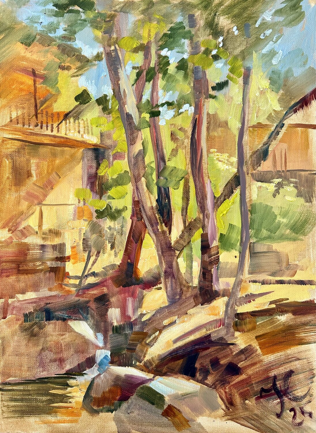 Sun in Kakopetria Yulia Prykina