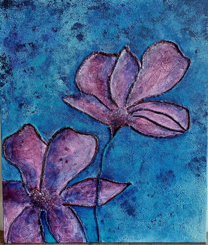 L'arrivée du printemps by Sandra MESSAOUDI, Painting for Sale on Singulart