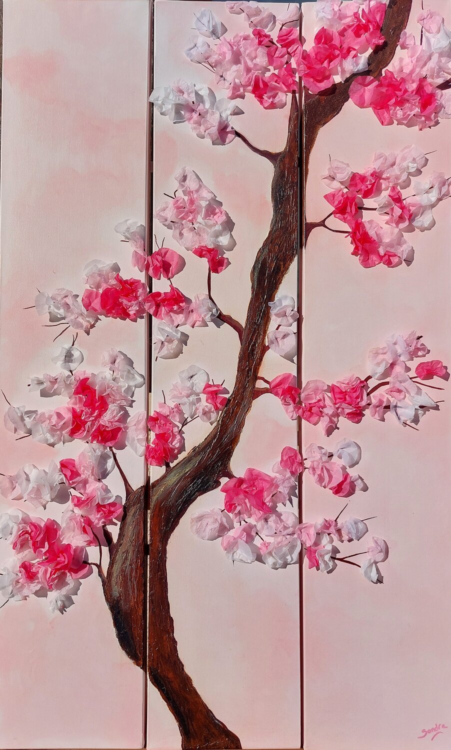 Sakura en fleurs Sandra MESSAOUDI