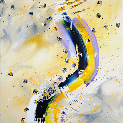 Invisible Path par Dominique Lenoir, Peinture en vente sur Singulart