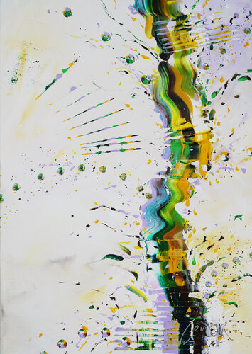 Through the forest van Dominique Lenoir, Schilderij te koop op Singulart