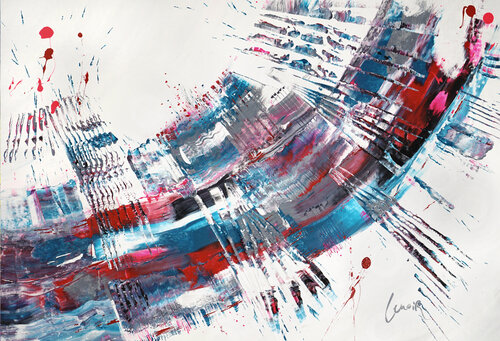 Cybermessages von Dominique Lenoir, Malerei kaufen auf Singulart