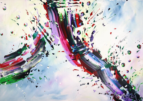The Other Way de Dominique Lenoir, Pintura a la venta en Singulart