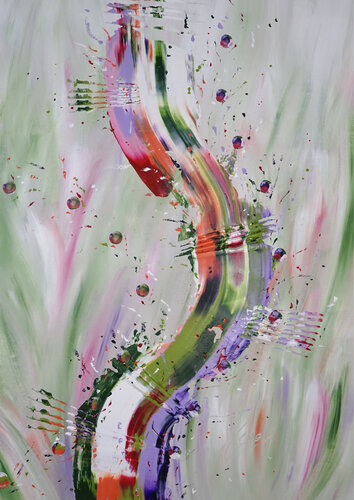 Pastel Reverie van Dominique Lenoir, Schilderij te koop op Singulart
