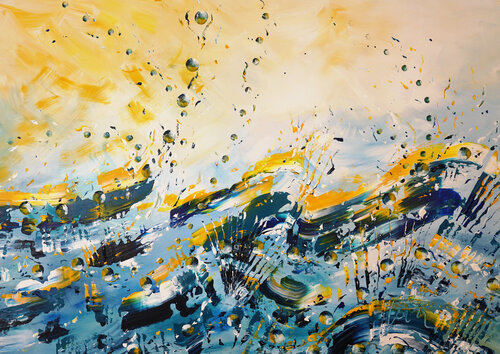 Awakening Tide van Dominique Lenoir, Schilderij te koop op Singulart