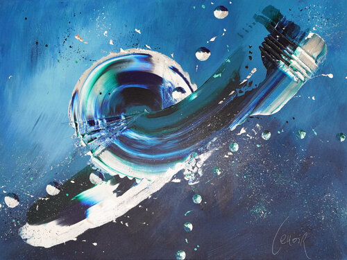 Frozen Moment de Dominique Lenoir, Pintura a la venta en Singulart