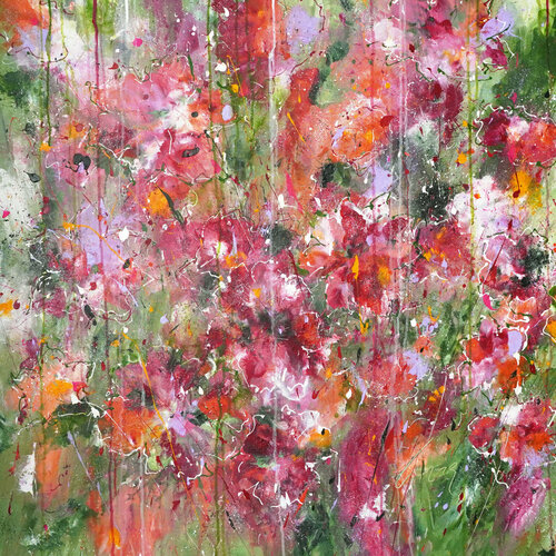 Summer Meadow van Dominique Lenoir, Schilderij te koop op Singulart