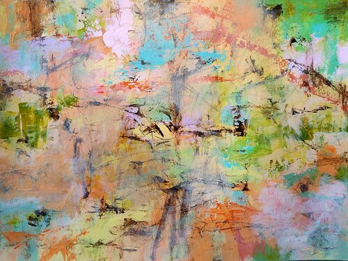 She Stops Traffic van Jill Dowell, Werk op papier te koop op Singulart