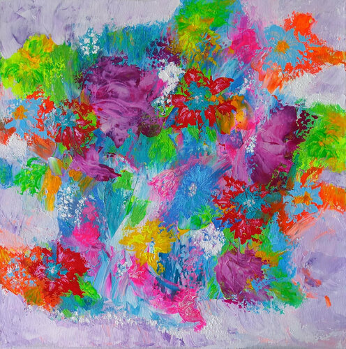 Fantasy van Jill Dowell, Schilderij te koop op Singulart
