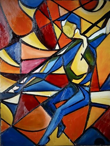 Equilibre di Serge DUMEZ, Pittura in vendita su Singulart