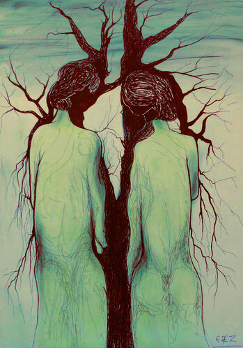 Terriennes by Serge DUMEZ, Print for Sale on Singulart