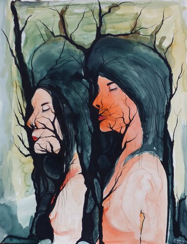 Les sylves. by Serge DUMEZ, Print for Sale on Singulart