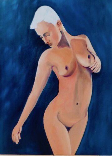 Belle et fière par Serge DUMEZ, Peinture en vente sur Singulart