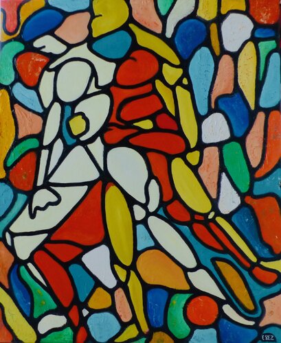 Pyramide de Serge DUMEZ, Pintura a la venta en Singulart