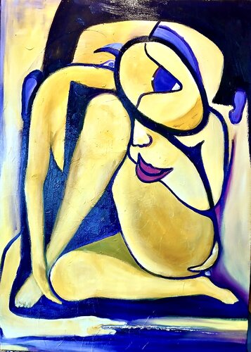 Les triplés van Serge DUMEZ, Schilderij te koop op Singulart