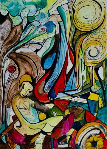 Un songe von Serge DUMEZ, Druck kaufen auf Singulart