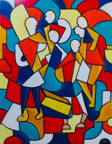 Méfiance de Serge DUMEZ, Pintura a la venta en Singulart