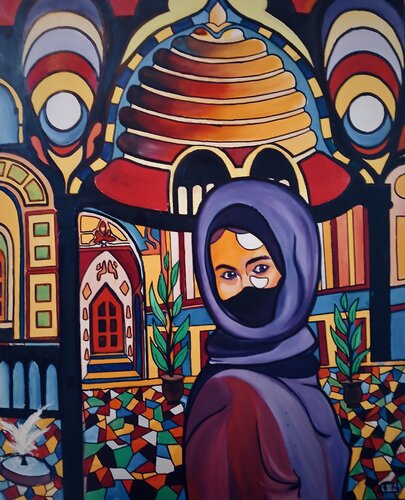 De l'Orient à Sion von Serge DUMEZ, Malerei kaufen auf Singulart