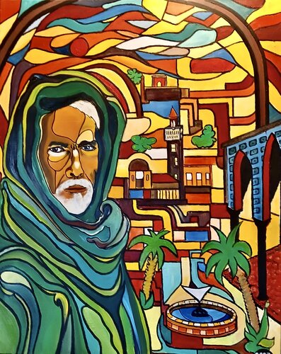 Regard du sud van Serge DUMEZ, Schilderij te koop op Singulart