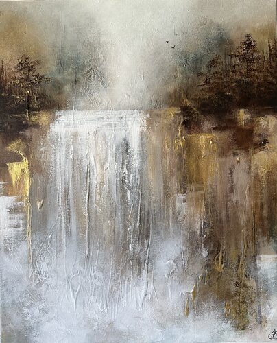 Loving harmony van Jenna Silander, Schilderij te koop op Singulart