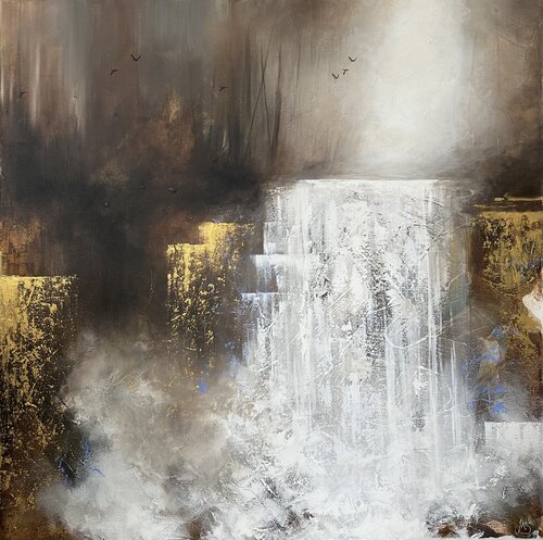 Falling all over again di Jenna Silander, Pittura in vendita su Singulart