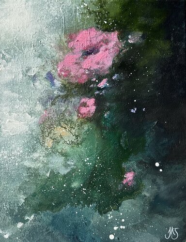Kisses on a spring breeze van Jenna Silander, Schilderij te koop op Singulart
