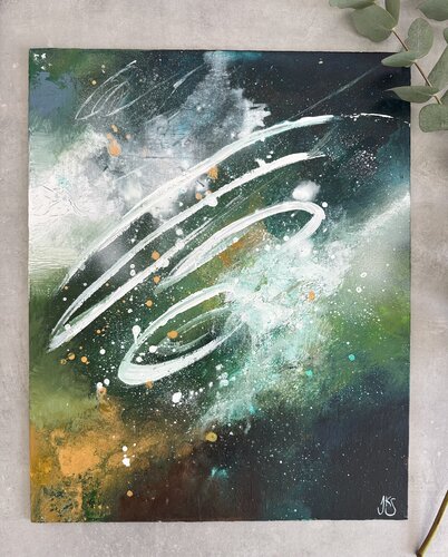 Thousand words are not enough van Jenna Silander, Schilderij te koop op Singulart