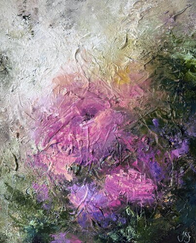 Between soft colors by Jenna Silander, 絵画 for Sale on Singulart