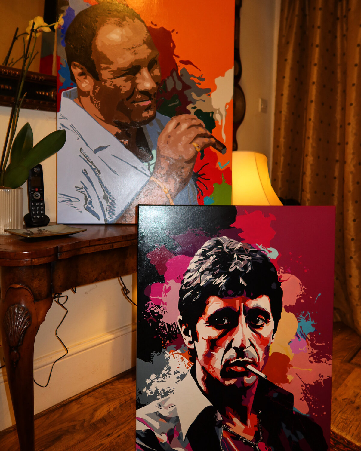 TONY SOPRANO by LIZERRY ART (2024) : Painting Acrylic on Canvas