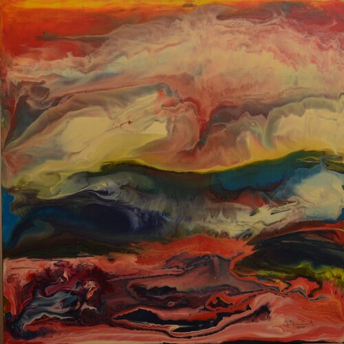 POWERFUL par Ron Durnavich, Peinture en vente sur Singulart