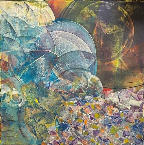 GATHERING par Ron Durnavich, Peinture en vente sur Singulart