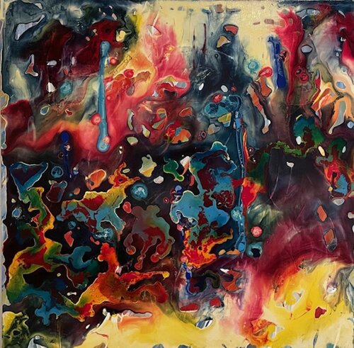 PIECES I par Ron Durnavich, Peinture en vente sur Singulart