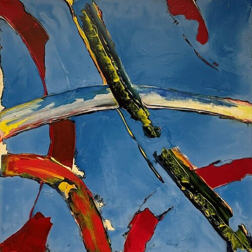 Putting the Pieces Back Together by Ron Durnavich, Painting for Sale on Singulart