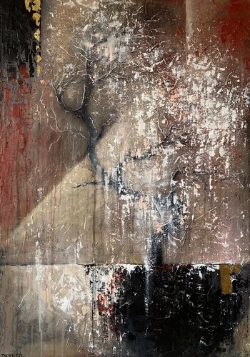 Sakura Tree by Tatiana Takush, Painting for Sale on Singulart