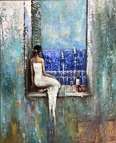 Blue Ocean di Tatiana Takush, Pittura in vendita su Singulart