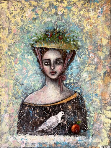 Paloma van Tatiana Takush, Schilderij te koop op Singulart