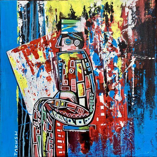 Bellhop by Tatiana Takush, Painting for Sale on Singulart