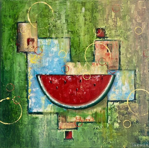 Watermelon von Tatiana Takush, Malerei kaufen auf Singulart